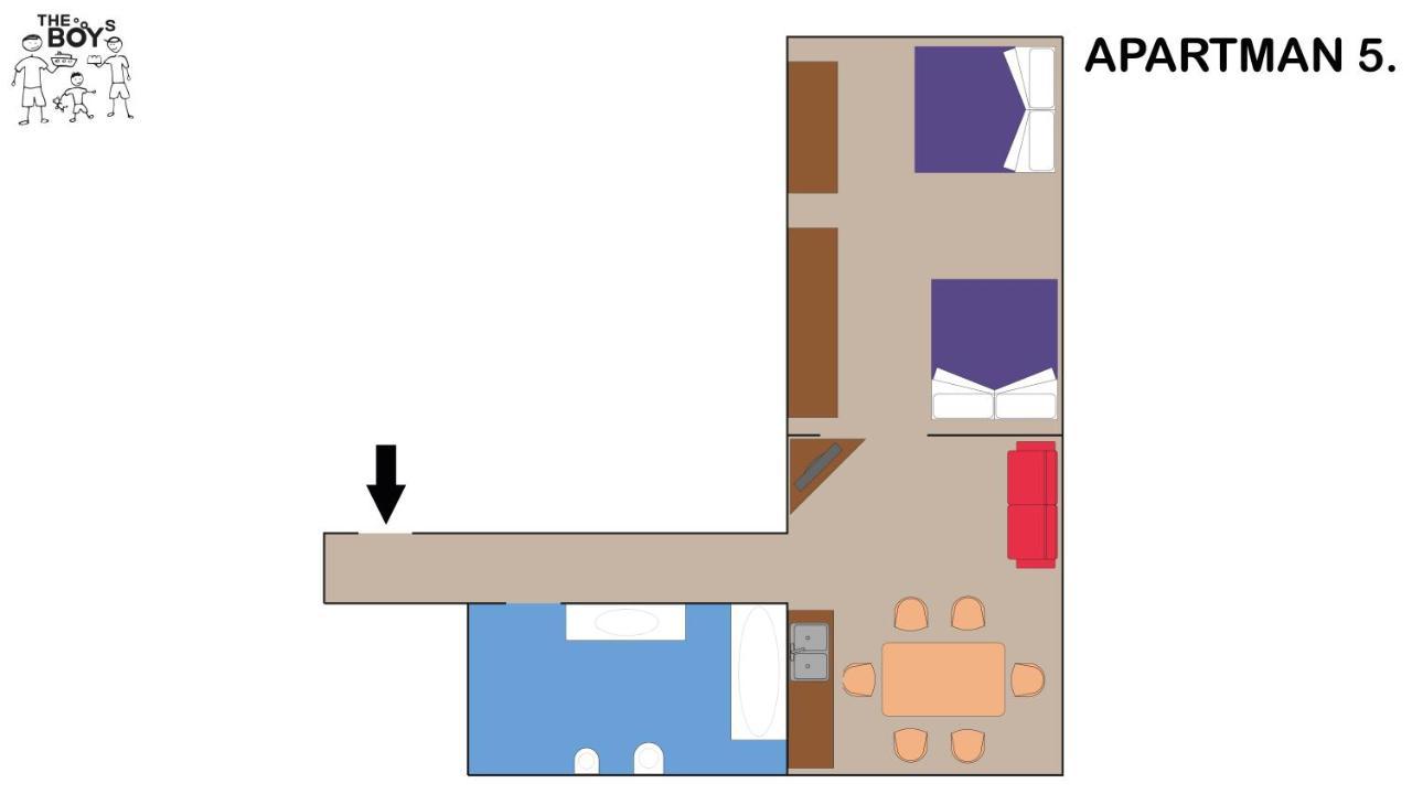 The Boys Apartman Шиофок Экстерьер фото