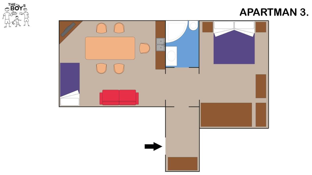 The Boys Apartman Шиофок Экстерьер фото